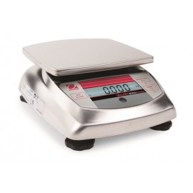 Balanza de Mesa Multipropósito VALOR 3000 XTREME, 6 kgx 1 g, en acero inoxidable, lavable, IP65 marca OHAUS - V31XW6