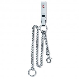 Pinza-Cinturon "Multiclip" con 2 cadenitas VICTORINOX - 4.186
