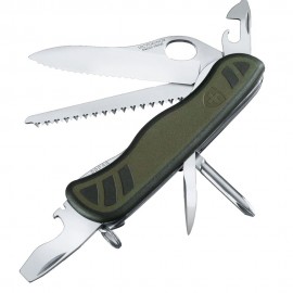 Navaja Del Soldado Suizo 08, Verde/Negra - VICTORINOX - 0.8461.MWCH