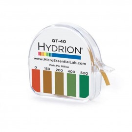 Papel de prueba cuaternario (por diez) Hydrion QT-40