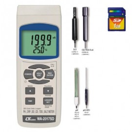 Medidor pH/ORP, OD, CD/TDS Salinidad LUTRON - WA-2017SD