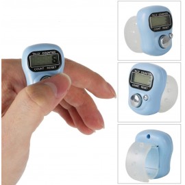 Contador electrónico de dedo,reseteable, pantalla digital LCD de 5 dígitos.