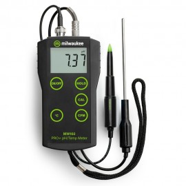 Medidor de pH y Temperatura para Alimentos Milwaukee - MW102