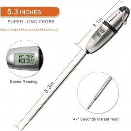 Termómetro de carne de lectura instantánea ThermoPro - TP-02S