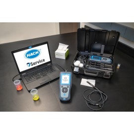 Multímetro portátil con electrodos de pH de gel, conductividad y oxígeno disuelto, cable de 1 m - HA - HQ4300