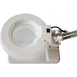 Lupa de Mesa con luz led 20x - INTBUYING