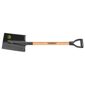 Pala recta con mango de madera de 71 cm