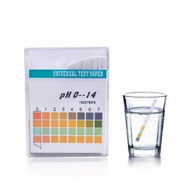 Papel Universal de pH 0 -14 (100 Tiras)