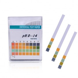 Papel Universal de pH 0 -14 (100 Tiras)