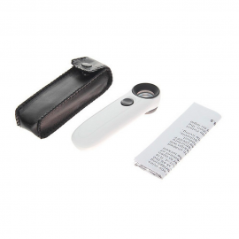 Lupa 40X con luz led