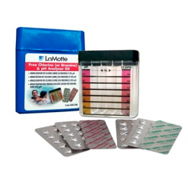 Test Kit Cloro Libre/pH Dipcell LAMOTTE - 7019-ML-BX
