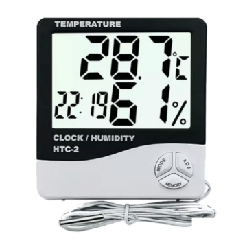 Termohigrómetro Digital HTC-2