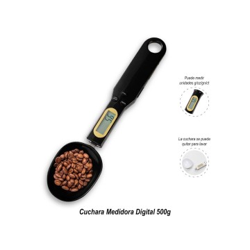 Cuchara Medidora Digital 500g