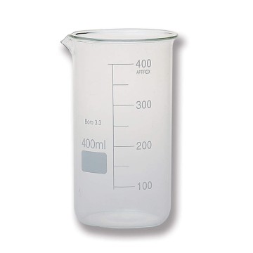 Vaso precipitado de vidrio...