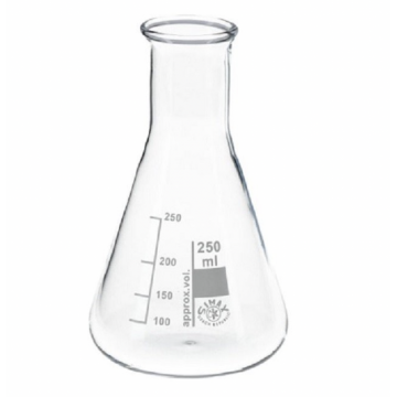 Matraz Erlenmeyer + tapon...