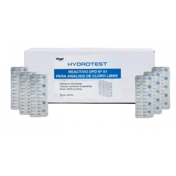 Pastillas DPD 1 Cloro libre...