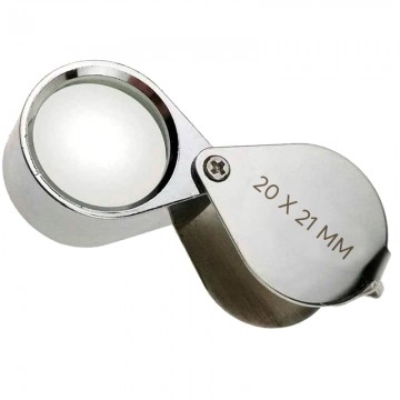 Lupa de bolsillo 20X