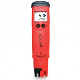 Medidor de pH y temperatura...