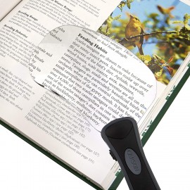 Lupa con luz led cuadrado marca Carson - RM-77