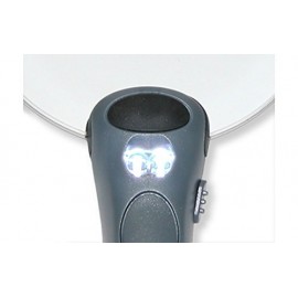 Lupa con luz led cuadrado marca Carson - RM-95