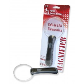 Lupa con luz led cuadrado marca Carson - RM-95