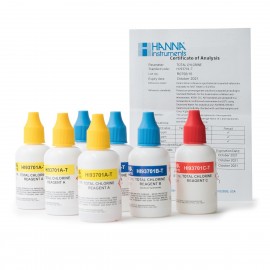 Reactivo Liquido Para 300 Tests De Cloro HANNA -HI93701-T