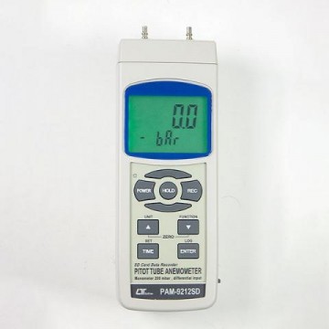 Anemómetro Tipo Tubo de Pitot PAM-9212SD - LUTRON