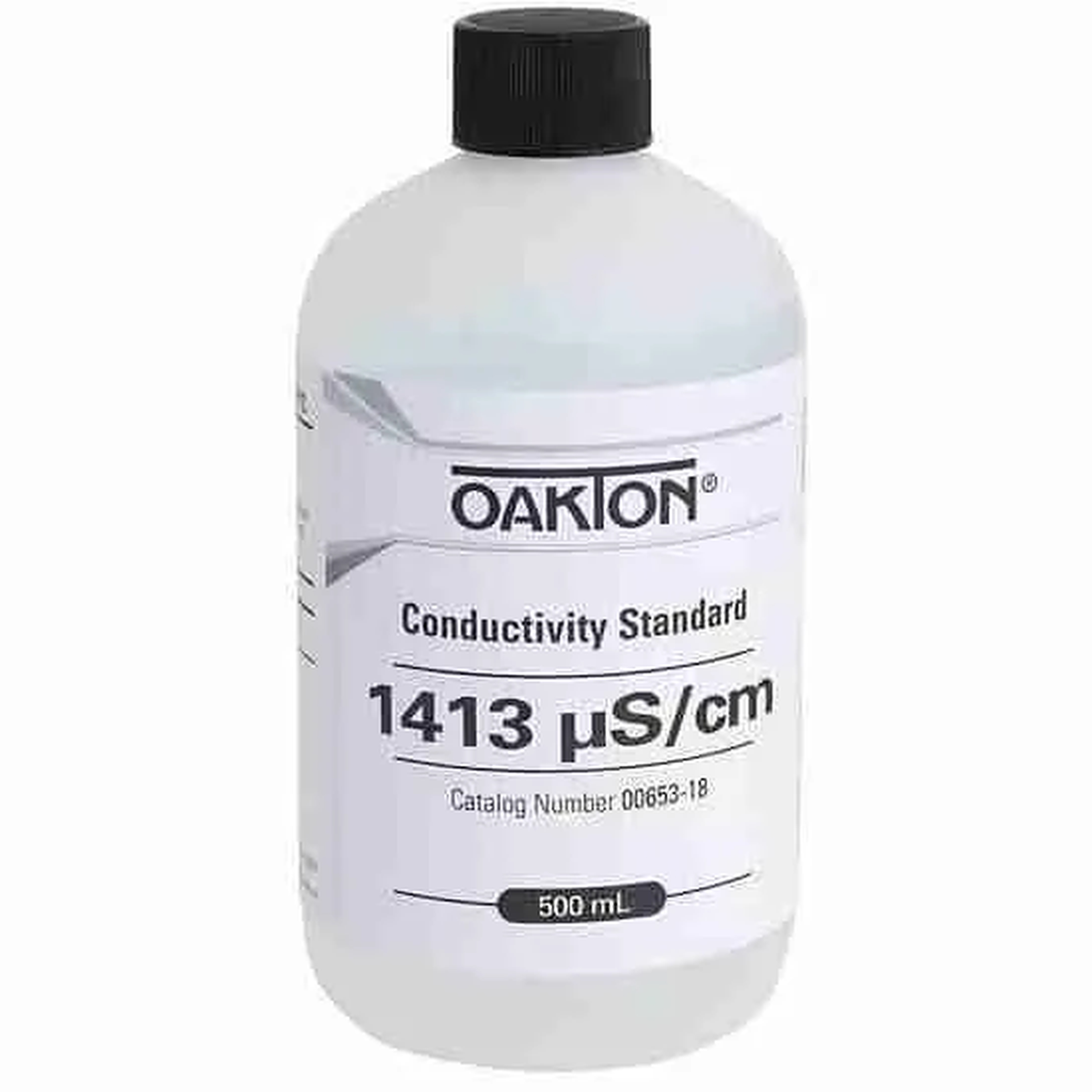 Solución de calibración de conductividad de 1413 µS. Oakton