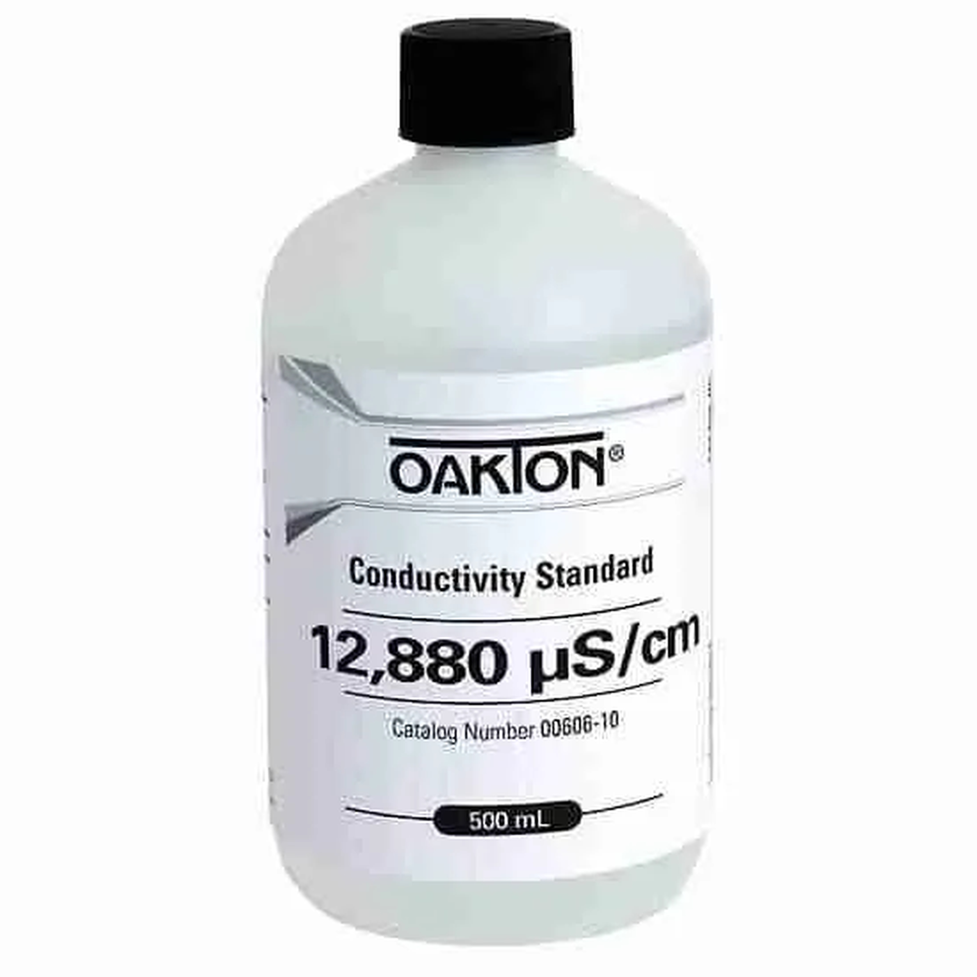 SOLUCIÓN DE CALIBRACIÓN DE CONDUCTIVIDAD, 12.880 uS/cm, Marca OAKTON / COLE-PARMER, 500 mL