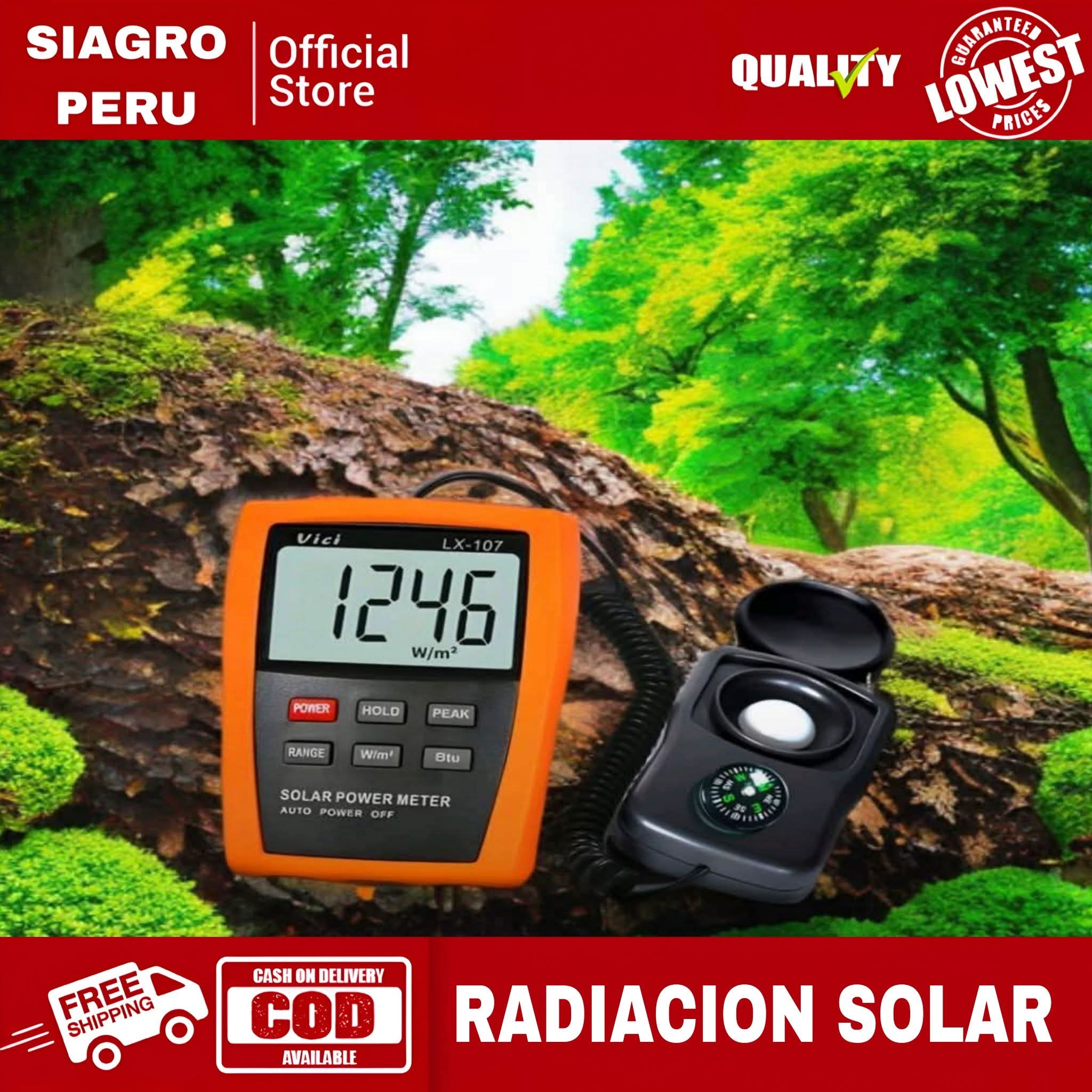 Medidor de Radiación solar VICI