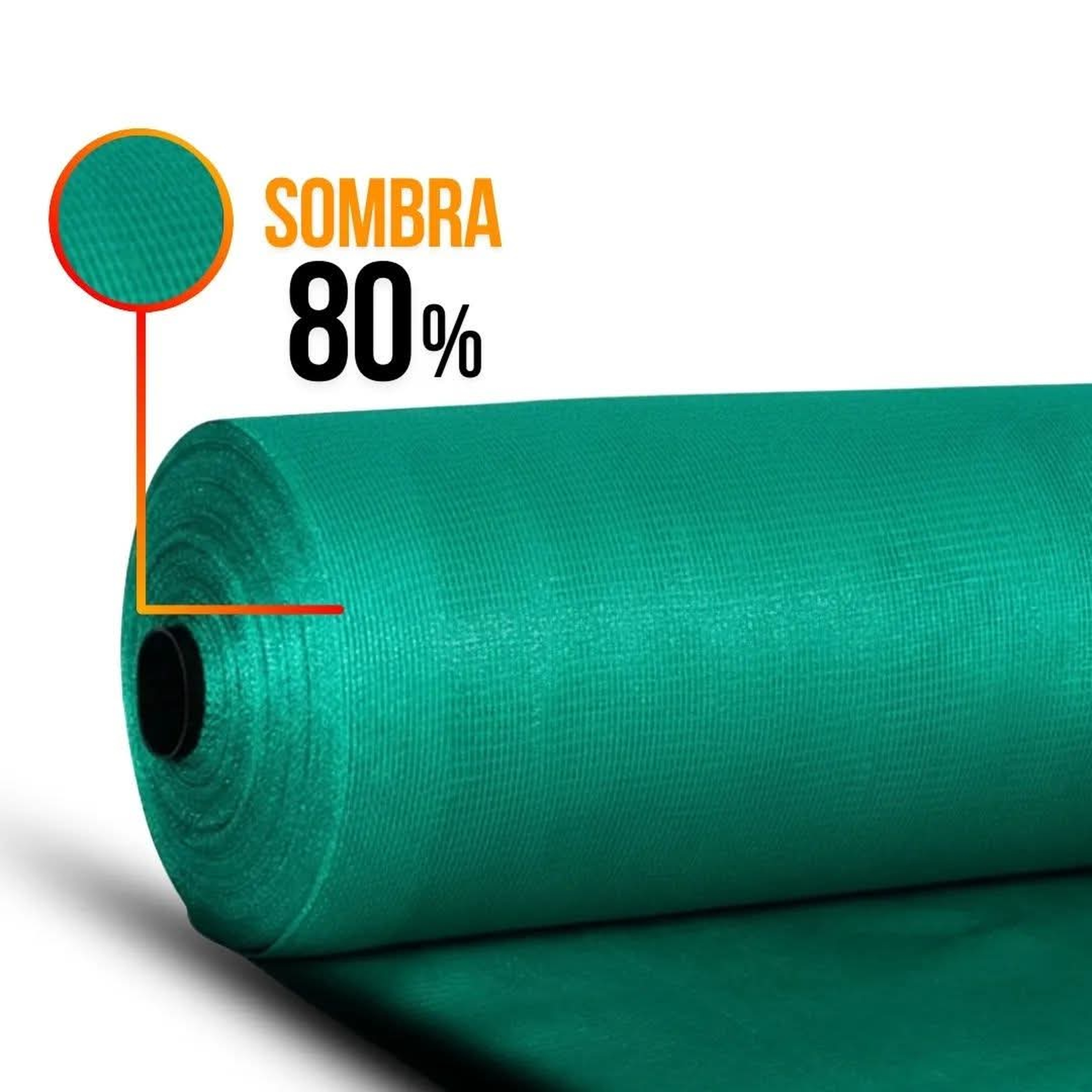 Malla Raschell 80% sombra 1.5 mtx100 mts