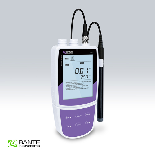 Medidor portatil de iones de plata Bante321-Ag