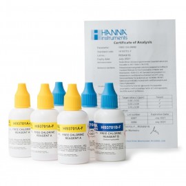 Kit Liquido Para 300 Tests De Cloro HANNA - HI93701-F